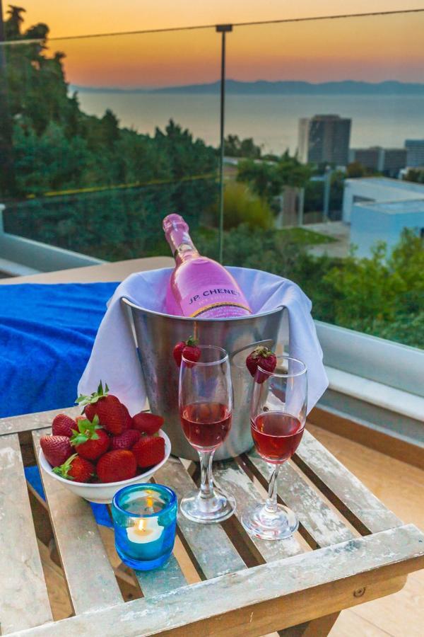 Flyviewflatsgold Privatehottub With Seaview Apartman Ixiá Kültér fotó