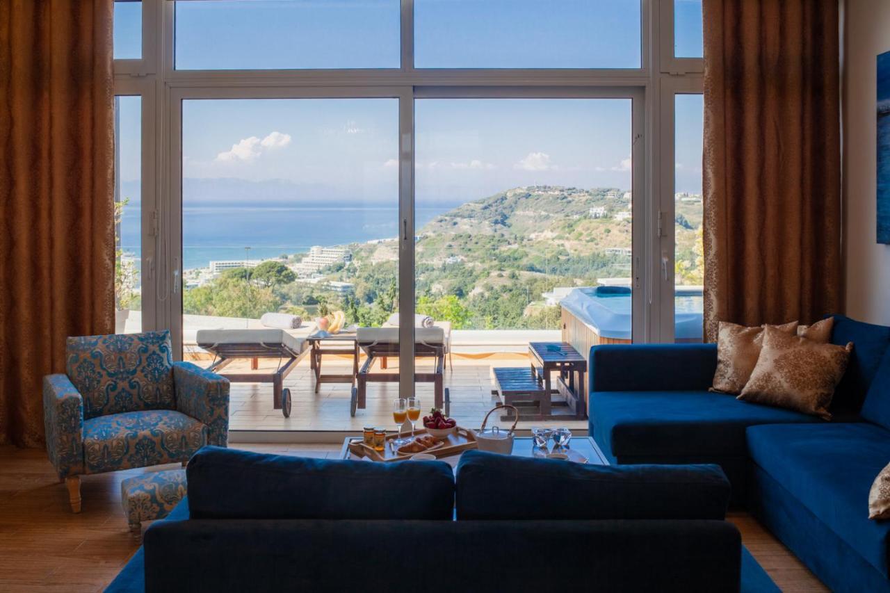 Flyviewflatsgold Privatehottub With Seaview Apartman Ixiá Kültér fotó